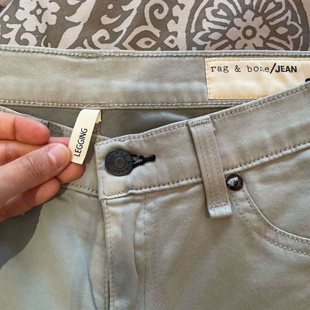 Rag & Bone Light Gray Jeans